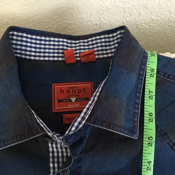 HAUPT FINEST QUALITY FASHION FIT LARGE 41/42 - Picture 2 of 4